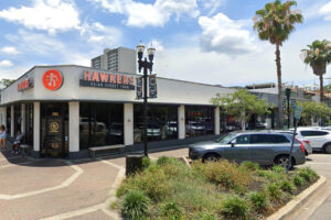 Exterior view of Hawkers