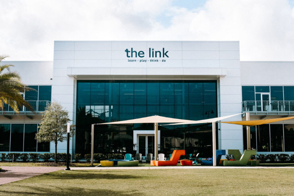 Exterior of The Link in Ponte Vedra, Florida.