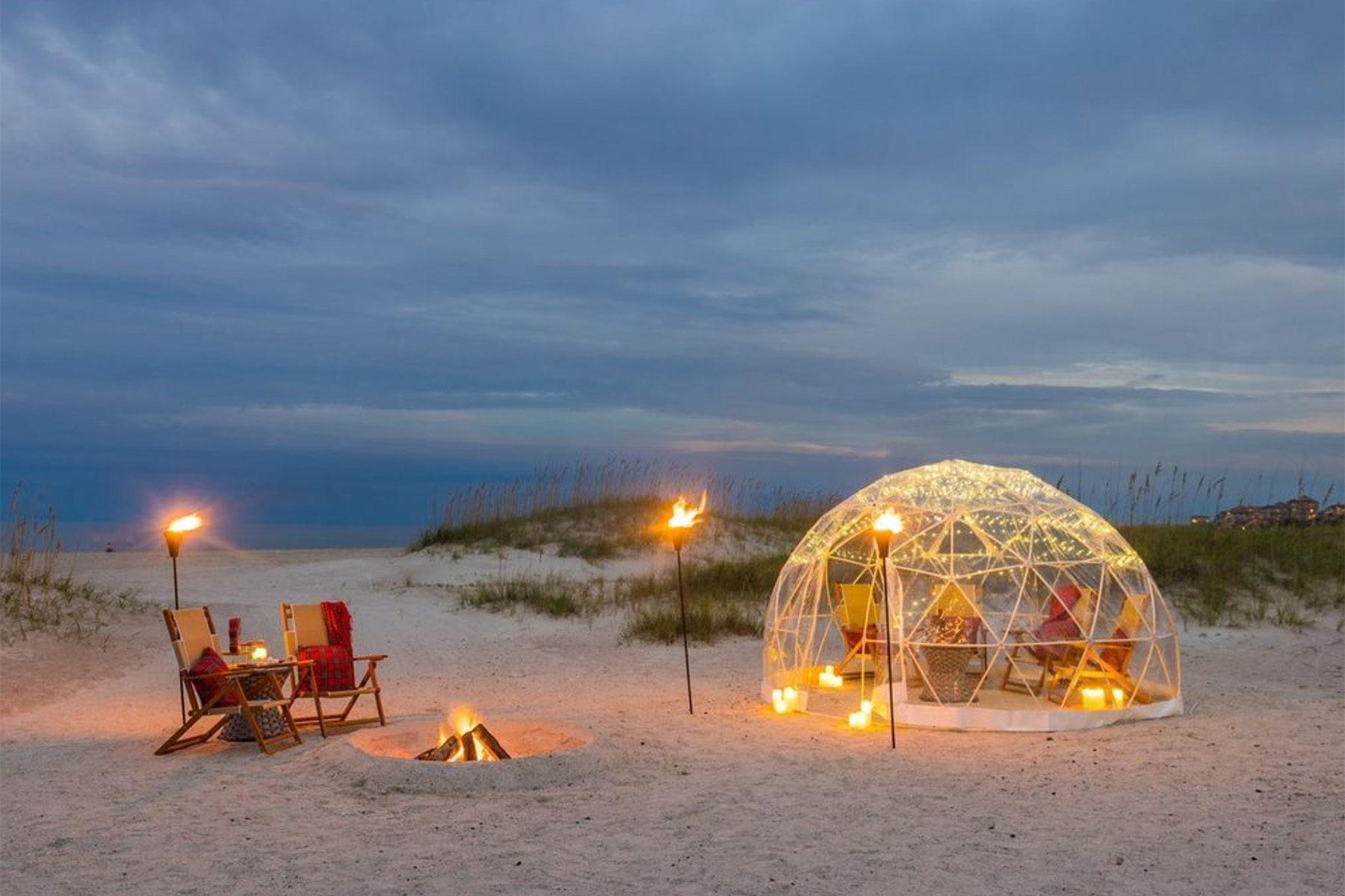 beach igloo