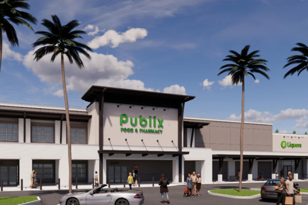 Picture of a planned Nocatee Publix