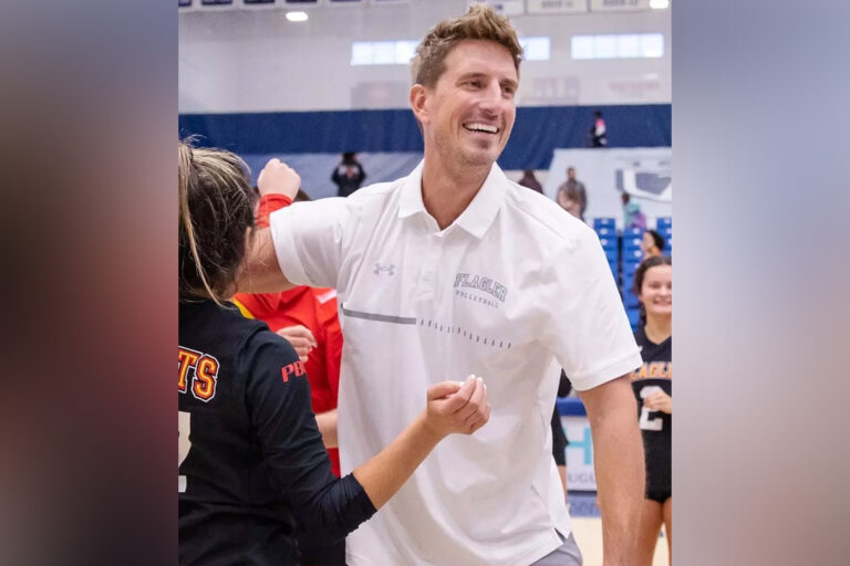 Picture of Flagler College volleyball coach.