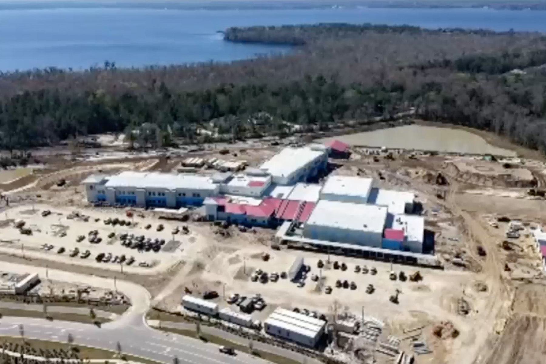 picture of a school under construction