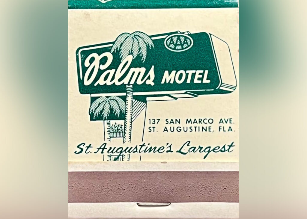 vintage matchbook