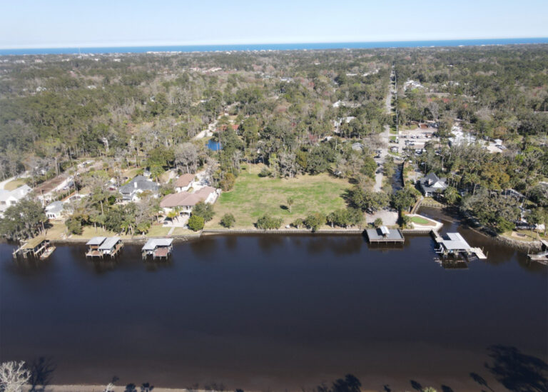 aerial of a Florida property