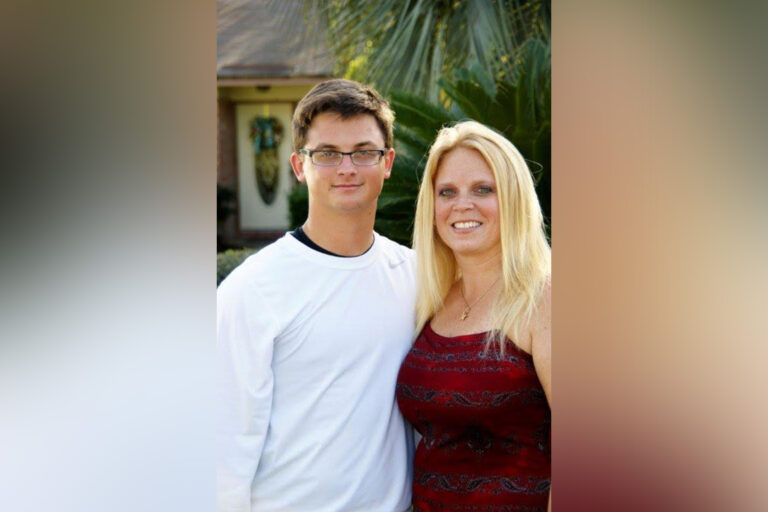 Mom and son