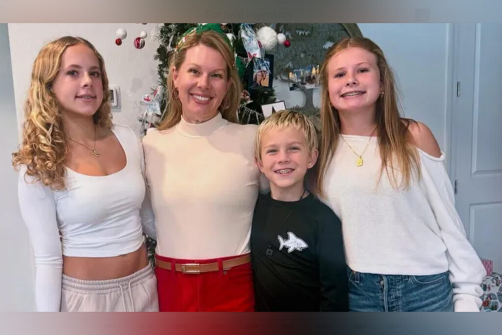 Florida mom and her three kids.