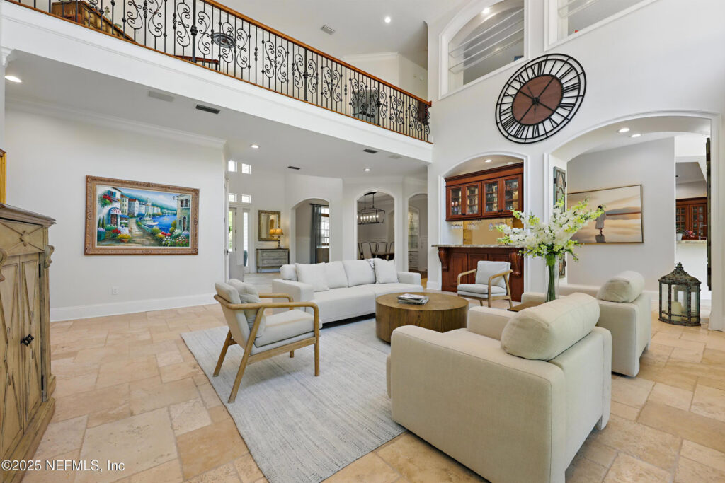 Interior of a Florida mansion