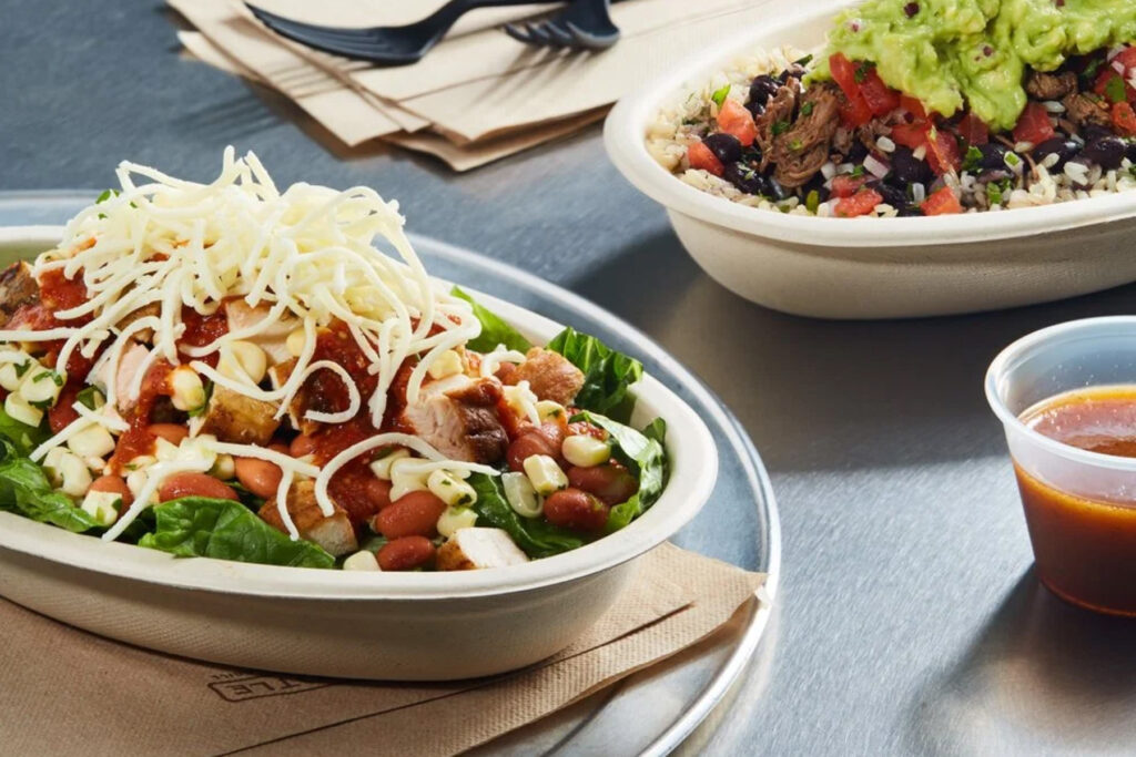 Mexican food plates