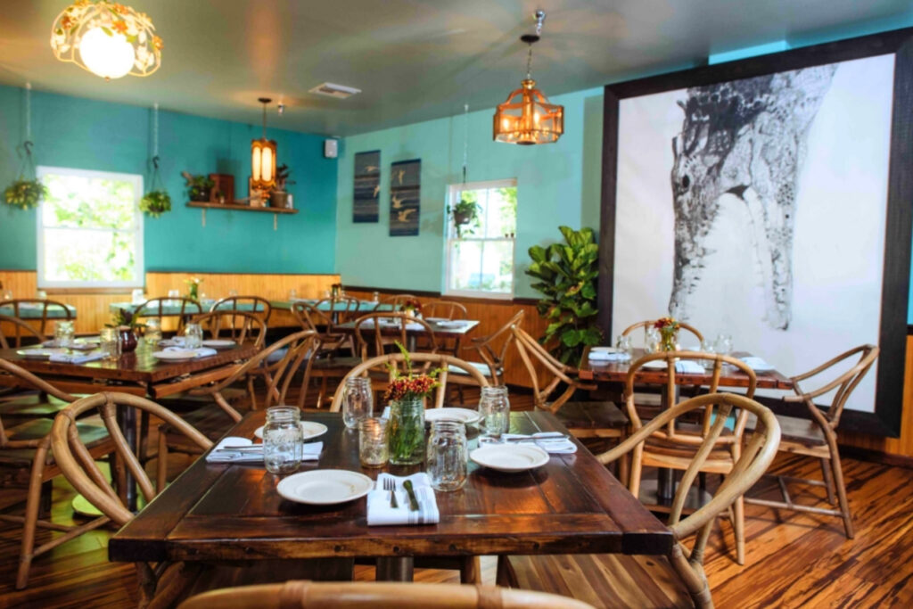 Restaurant interior