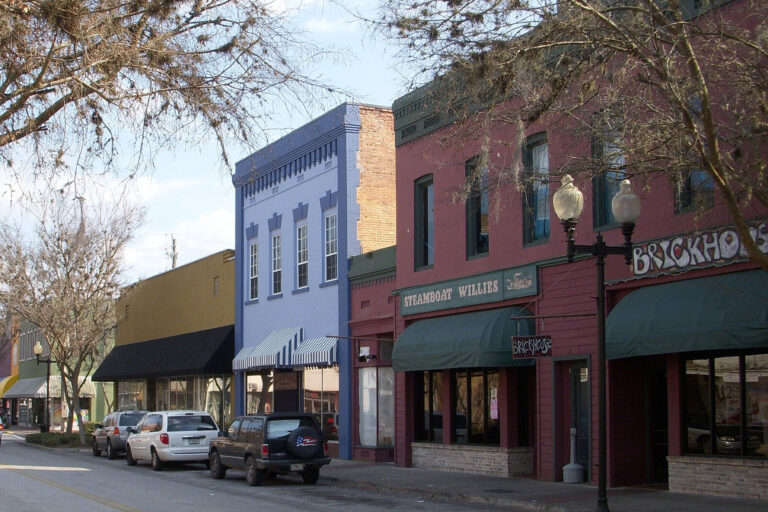 Picture of a downtown in Florida